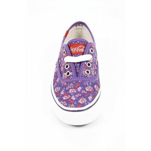 Purple 40 EUR - 10 US Coca Cola ladies sneakers CCA0711 KICK GARDEN VIOLET