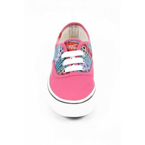 Multicolor 37 EUR - 7 US Coca Cola ladies sneakers CCA0713 KICK ETNIC PINK