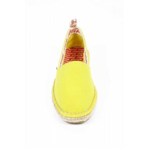 Yellow 36 EUR - 6 US Coca Cola ladies espadrillas CC06102 JUTA CLASSIC YELLOW
