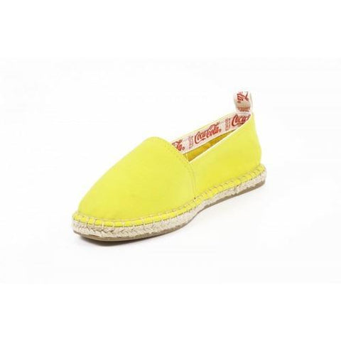 Yellow 40 EUR - 10 US Coca Cola ladies espadrillas CC06102 JUTA CLASSIC YELLOW