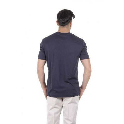 Dark Blue XL Armani Collezioni mens t-shirt 3XCF55 CJDFZ 0921