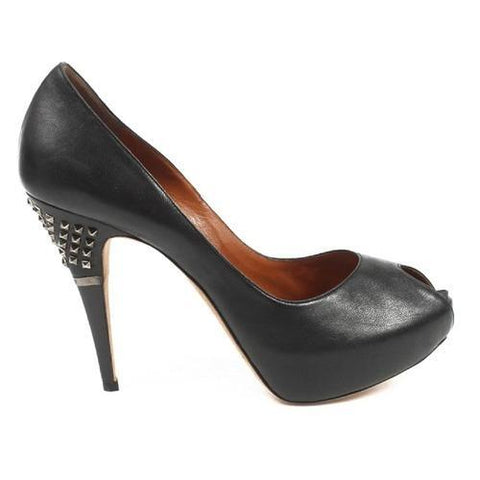 Black 41 EUR - 11 US Rodo ladies pump open toe S7982 132 900
