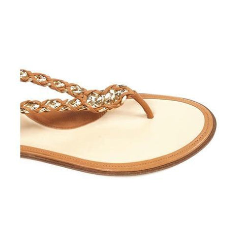 Brown 41 EUR - 11 US Rodo ladies flat sandal S8118 067 137