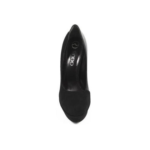 Black 38 EUR - 8 US Rodo ladies pump S8524 400 900