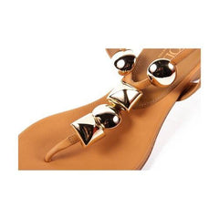 Brown 36 EUR - 6 US Rodo ladies flat sandal S8737 087 221