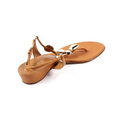 Brown 36 EUR - 6 US Rodo ladies flat sandal S8737 087 221