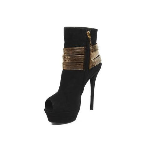 Black 38 EUR - 8 US Rodo ladies ankle boot S8540 400 900