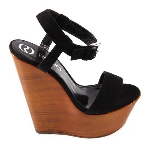 Black 37 EUR - 7 US Rodo ladies sandal S8624 400 900