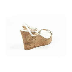 White 38 EUR - 8 US Sebastian Milano ladies sandal S2272 VACCH BIANCA