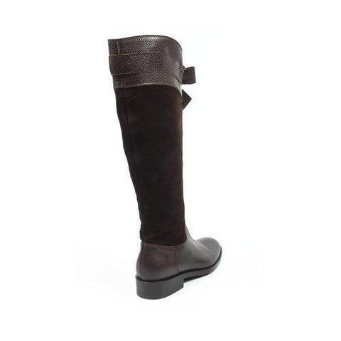 Brown 36 EUR - 6 US Sebastian Milano ladies high boot 2937 FOCUS+VELOUR MORO