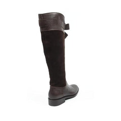 Brown 36 EUR - 6 US Sebastian Milano ladies high boot 2937 FOCUS+VELOUR MORO