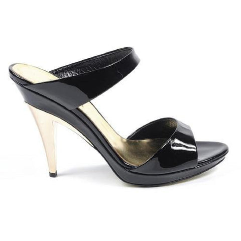Black 36.5 EUR - 6.5 US Sebastian Milano ladies sandal S3083M VERNICE NERA