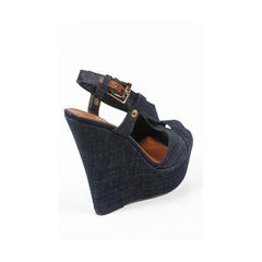 Denim 37.5 EUR - 7.5 US Sebastian Milano ladies espadrille wedge sandal S5309 JEANS VALIVO
