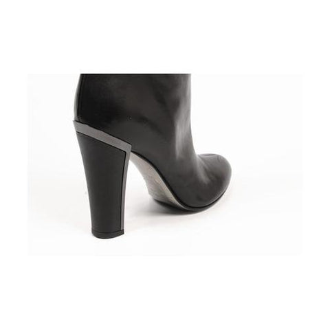 Black 36.5 EUR - 6.5 US Sebastian Milano ladies high boot S4588 VACCHETTA NAPPA NERO