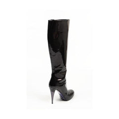 Black 36 EUR - 6 US Sebastian Milano ladies high boot 3205 MAUVE DARK VIOLA