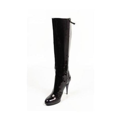 Black 36 EUR - 6 US Sebastian Milano ladies high boot 3205 MAUVE DARK VIOLA