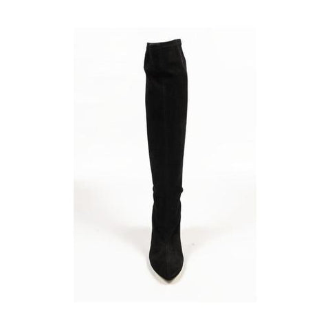 Black 36 EUR - 6 US Sebastian Milano ladies high boot S4045 CAM STRETCH CHIANCIANO NERO