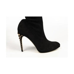 Black 36 EUR - 6 US Sebastian Milano ladies high boot S4045 CAM STRETCH CHIANCIANO NERO