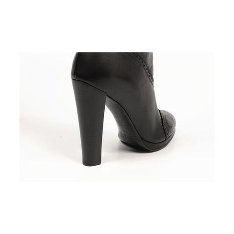 Black 36 EUR - 6 US Sebastian Milano ladies high boot S3942 LOS ANGELES BOTTALATO TG NERO