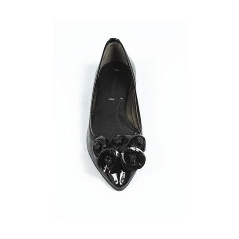 Black 37 EUR - 7 US Max Azria ladies ballerina MA-ELICIA BLACK