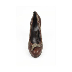 Brown 36.5 EUR - 6.5 US Max Azria ladies pump MA-HELE BROWN