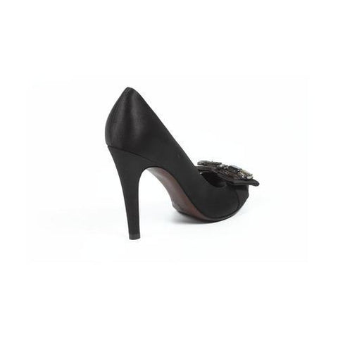 Black 40 EUR - 10 US Max Azria ladies pump open toe MA-ISHA BLACK