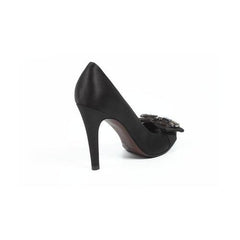 Black 40 EUR - 10 US Max Azria ladies pump open toe MA-ISHA BLACK
