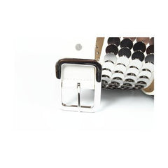 White ONE SIZE Cafenoir ladies belt AJ01R 369 WHITE