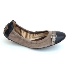 Brown 37 EUR - 6.5 US (247mm) Tods ladies ballerina XXW0HI040703DS150L