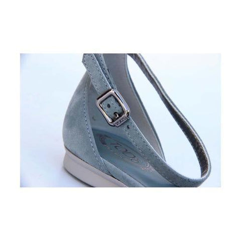 Light Blue 36.5 EUR - 6.5 US (244mm) Tods ladies flat sandal XXW0MQ0D7703DW132F