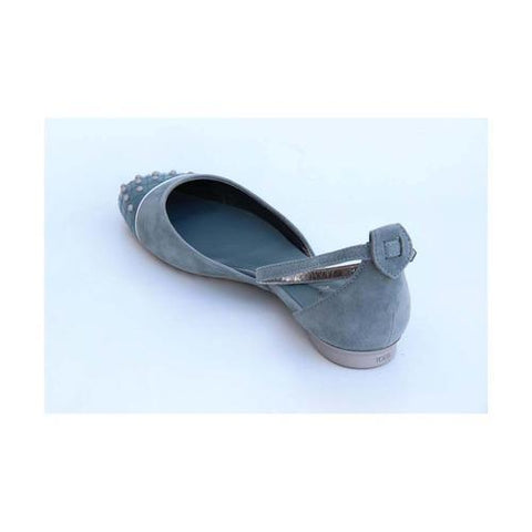 Light Blue 38.5 EUR - 7.5 US (257mm) Tods ladies flat sandal XXW0MQ0D7703DW132F