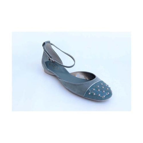 Light Blue 38.5 EUR - 7.5 US (257mm) Tods ladies flat sandal XXW0MQ0D7703DW132F