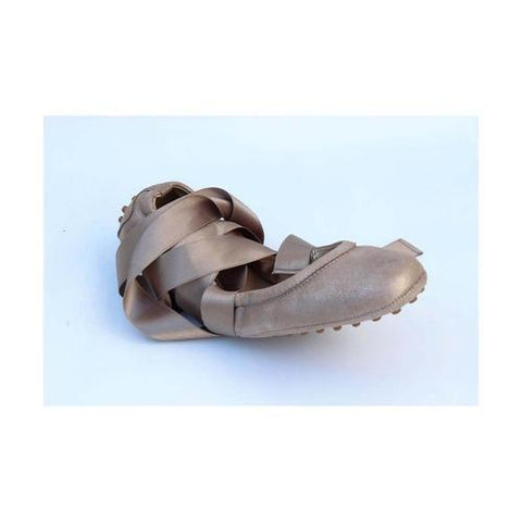 Gold 36 EUR - 6 US (241mm) Tods ladies ballerina XXW0NY0C350X90G215