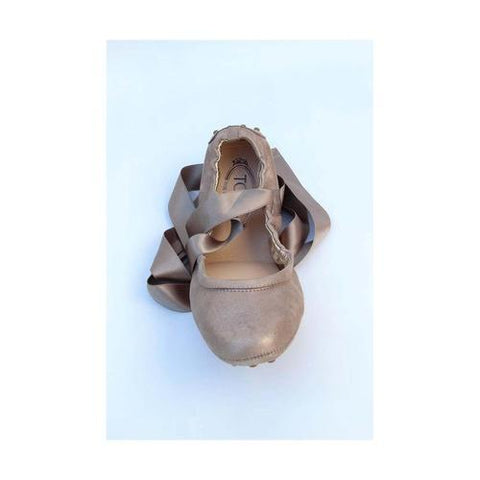Gold 36.5 EUR - 6.5 US (244mm) Tods ladies ballerina XXW0NY0C350X90G215