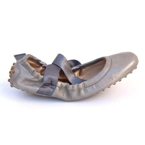 Grey 36.5 EUR - 6.5 US (244mm) Tods ladies ballerina XXW0NY0C350X90B210