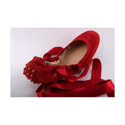 Red 36 EUR - 6 US (241mm) Tods ladies ballerina XXW0NY0C350HR0R602