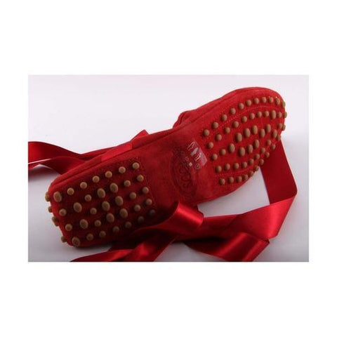 Red 36 EUR - 6 US (241mm) Tods ladies ballerina XXW0NY0C350HR0R602