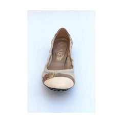 Taupe 36.5 EUR - 6.5 US (244mm) Tods ladies ballerina XXW0HI04070P1S156Q