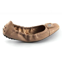 Taupe 36.5 EUR - 6.5 US (244mm) Tods ladies ballerina XXW0DK0B8602YCC413