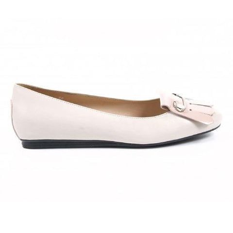 White 38 EUR - 7.5 US (254mm) Tods ladies ballerina XXW0UK0K5708S1709I