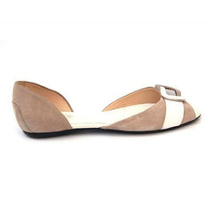 Taupe 37.5 EUR - 7 US (250mm) Tods ladies flat sandal XXW0LW0B9002UK211C