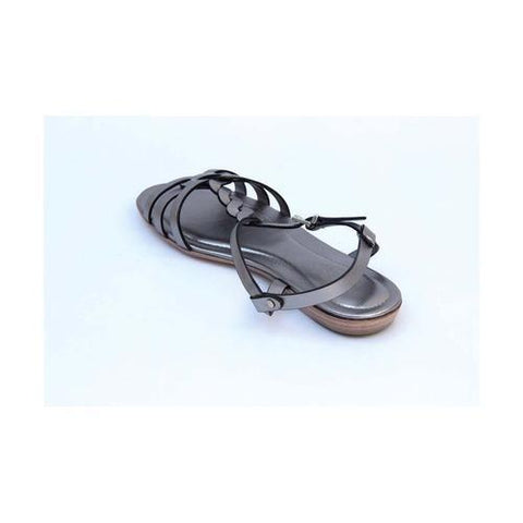 Silver 36.5 EUR - 6.5 US (244mm) Tods ladies flat sandal XXW0MD0A060SV0B210