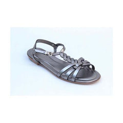 Silver 36.5 EUR - 6.5 US (244mm) Tods ladies flat sandal XXW0MD0A060SV0B210