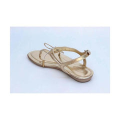 Gold 36 EUR - 6 US (241mm) Tods ladies flat sandal XXW0II0A250SV0G210