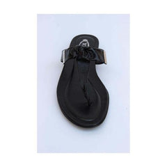 Black 36 EUR - 6 US (241mm) Tods ladies flat sandal XXW0II0A120ATSB999