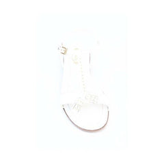 White 36 EUR - 6 US (241mm) Tods ladies flat sandal XXW0MD0C270OW0B001