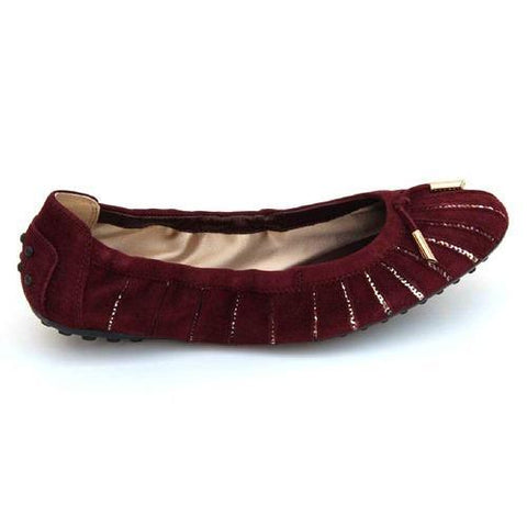 Dark Red 36.5 EUR - 6.5 US (244mm) Tods ladies ballerina XXW0HI06060HR0R802