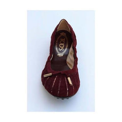 Dark Red 40 EUR - 9 US (267mm) Tods ladies ballerina XXW0HI06060HR0R802