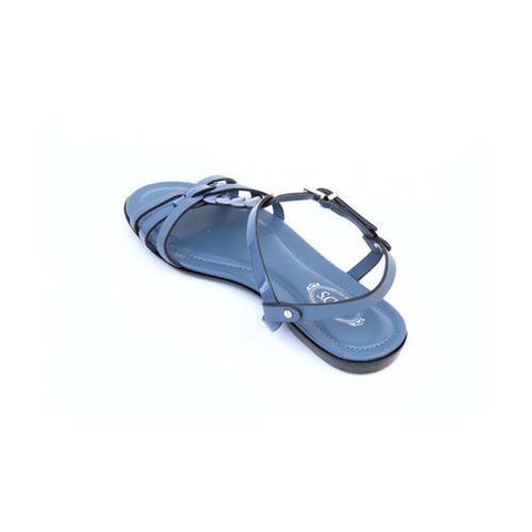 Blue 36 EUR - 6 US (241mm) Tods ladies flat sandal XXW0MD0A060297U206