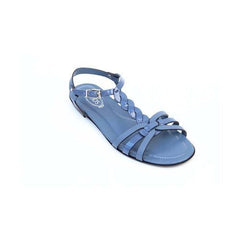 Blue 36 EUR - 6 US (241mm) Tods ladies flat sandal XXW0MD0A060297U206
